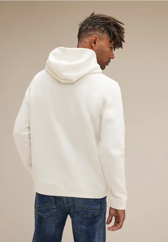 Street One Kapuzenpulli mit Frontprint Tiefpreis