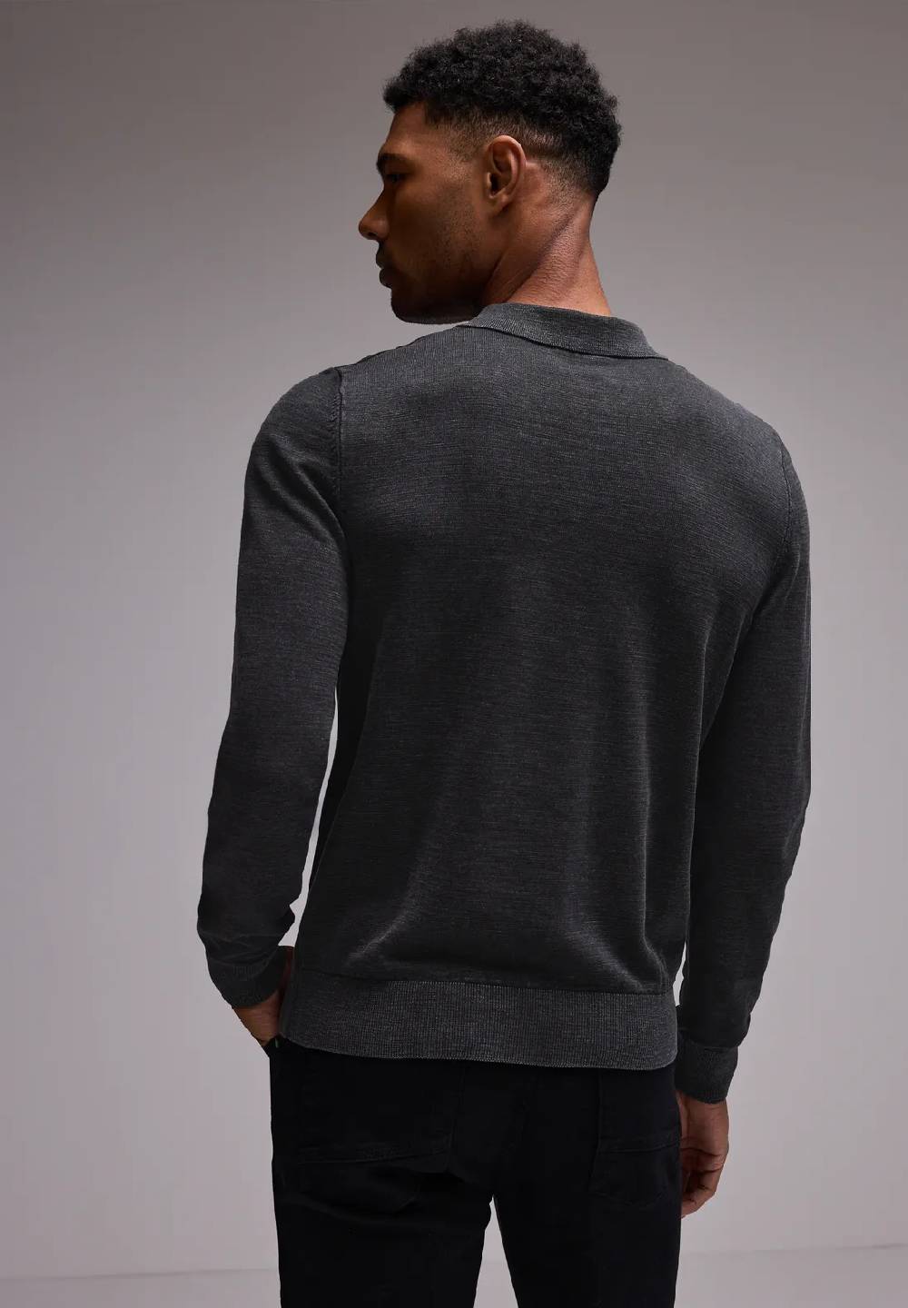 Street One Strick Polo Pullover Kostenlose Rückgabe