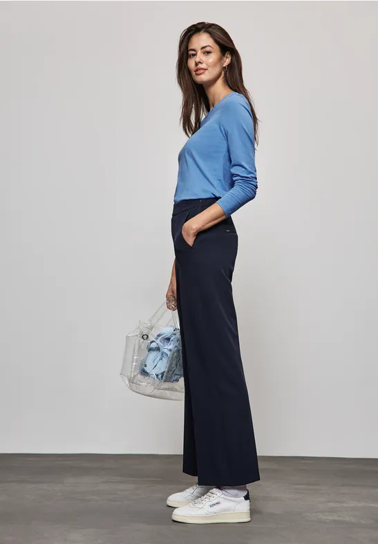 Street One Basic Langarmshirt Bis zu 60% Rabatt