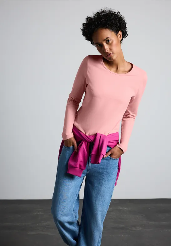 Street One Basic Langarmshirt Nur für heute