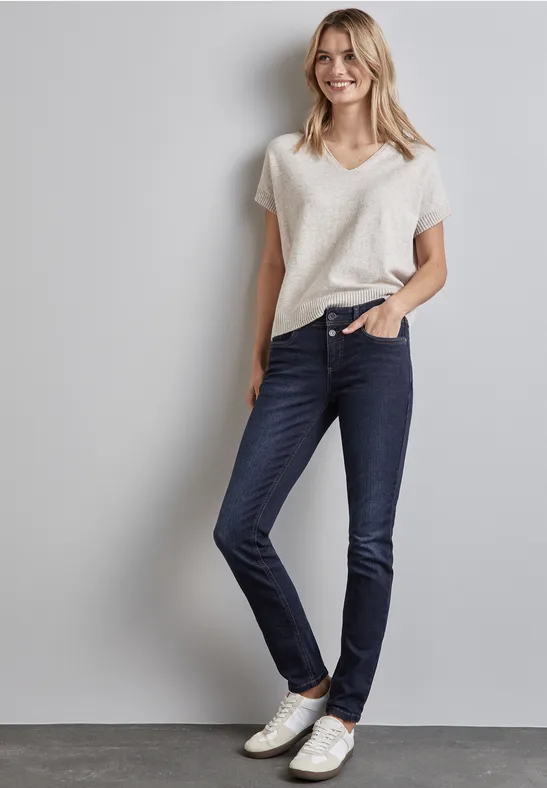 Street One Jeans im Slim Fit - Style YORK Nur noch ein Tag übrig