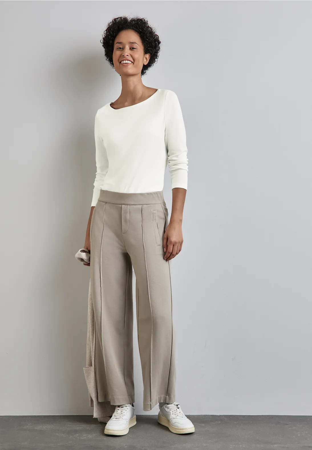 Street One Shirt mit U-Boot-Ausschnitt Fabrikladen