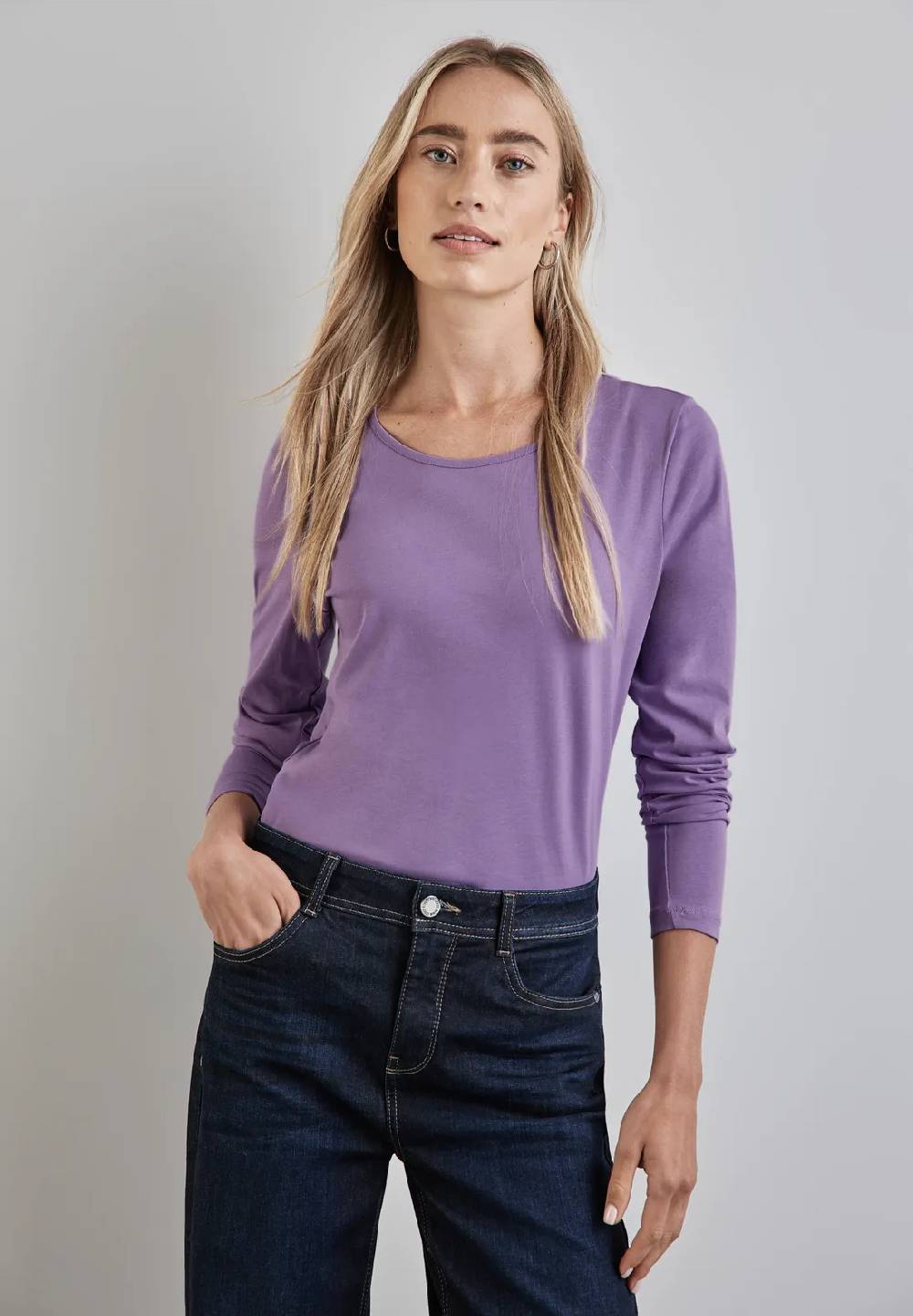 Street One Basic Langarmshirt Begrenzt auf 3 Tage