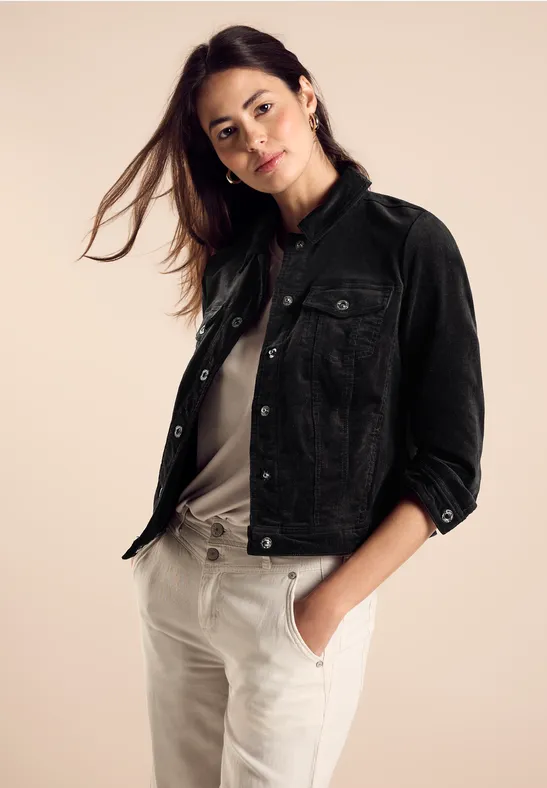 Street One Kurze Cordjacke Speichern exportieren