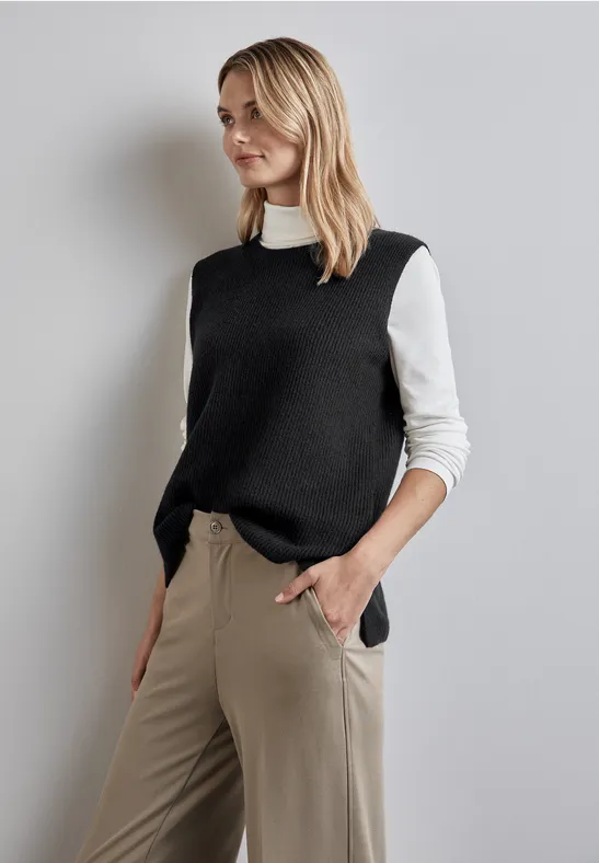 Street One Ärmelloser Pullover Im Verkauf