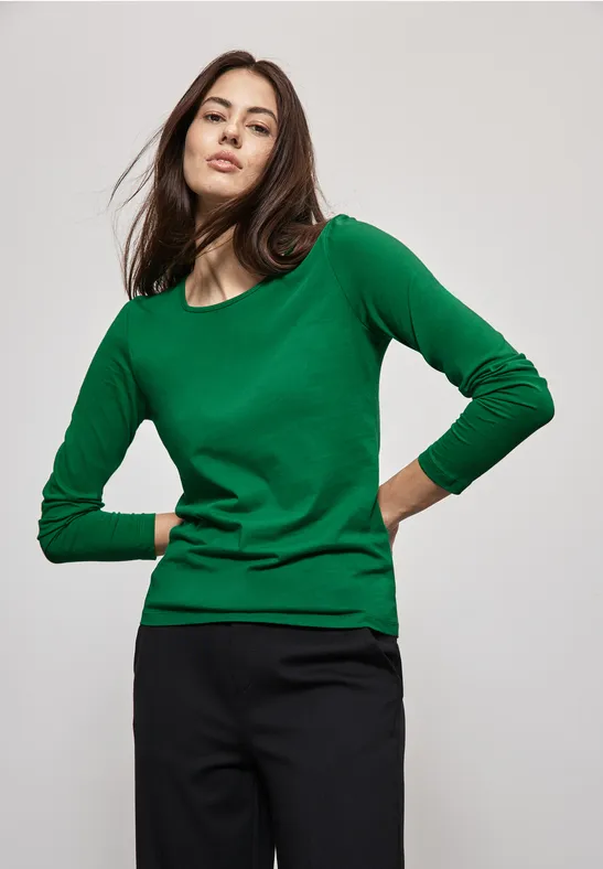 Street One Basic Langarmshirt Online