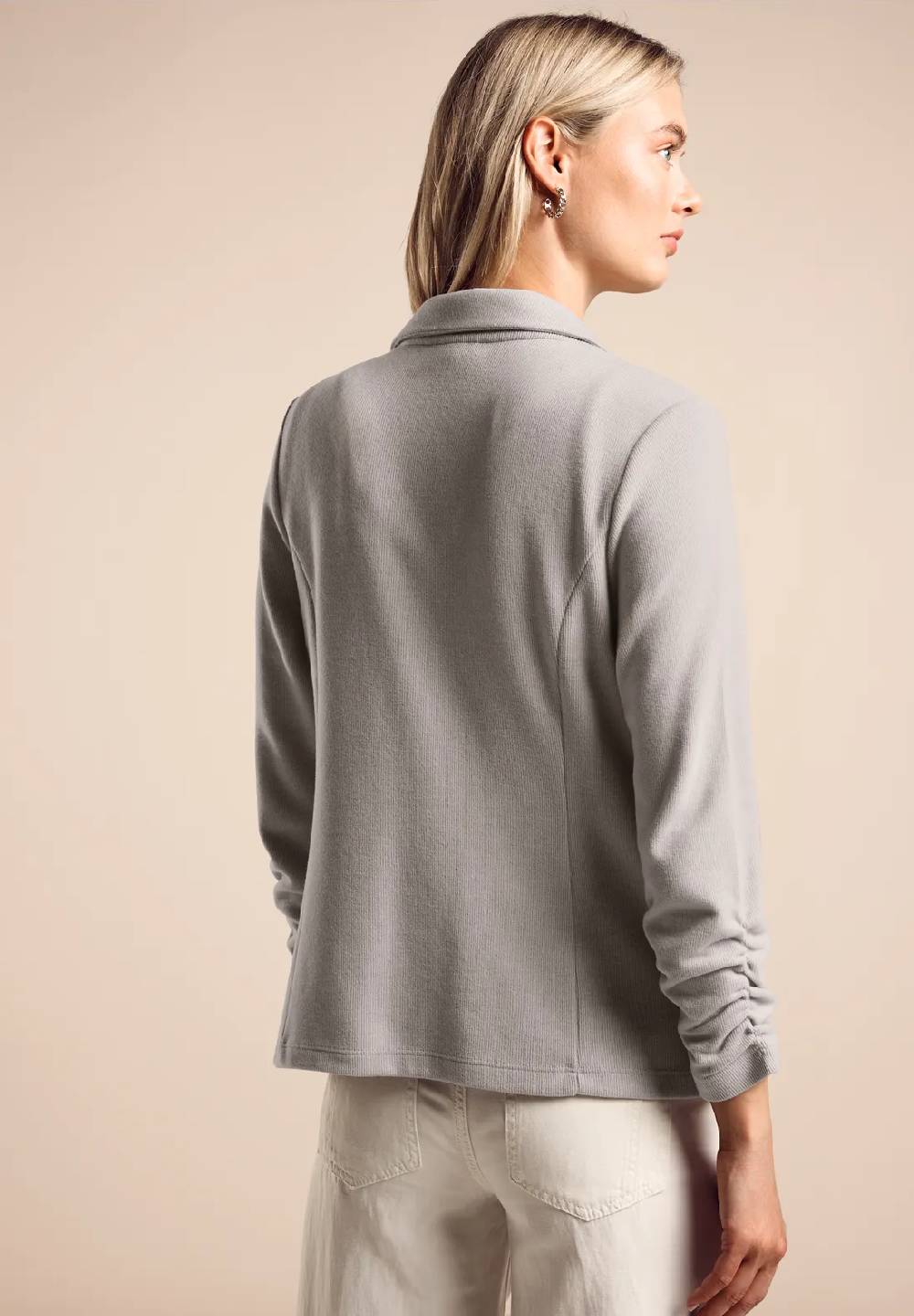 Street One Basic Blazer mit Raffungen Angebote