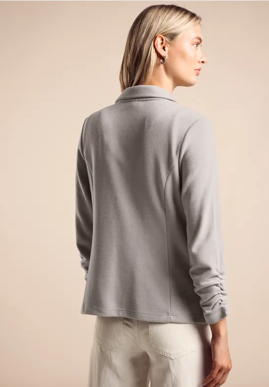 Street One Basic Blazer mit Raffungen Angebote