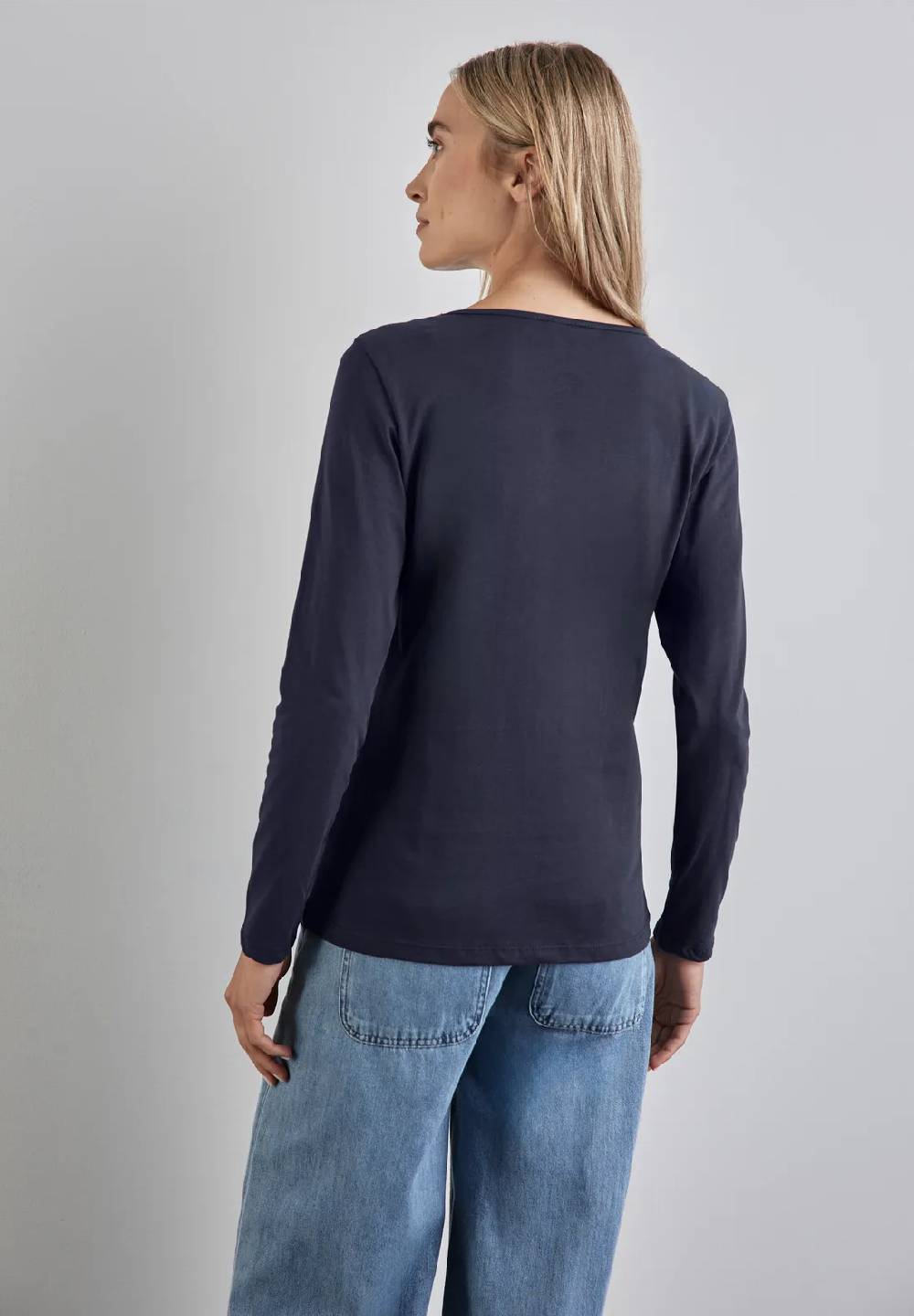 Street One Basic Langarmshirt Hotsell