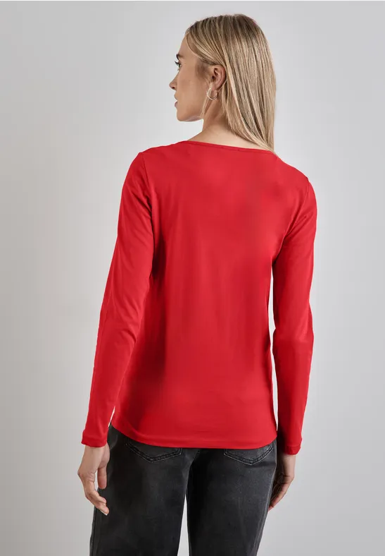 Street One Basic Langarmshirt Fabrikverkauf