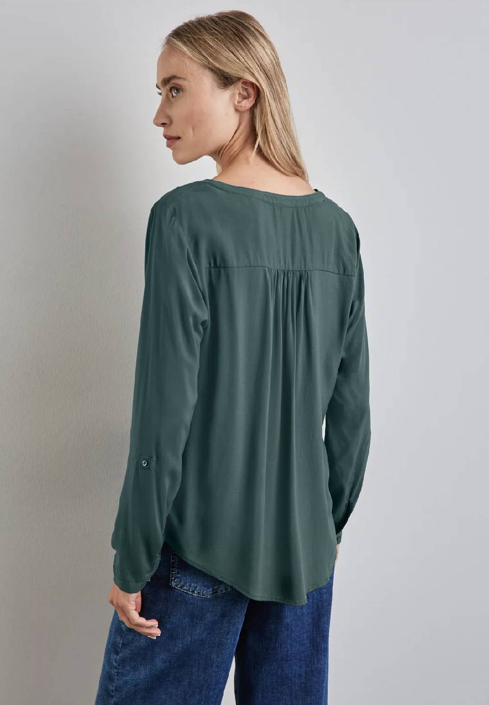 Street One Basic Bluse in Unifarbe Meist gekauft