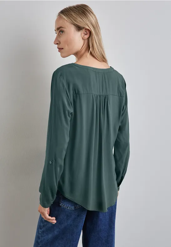 Street One Basic Bluse in Unifarbe Meist gekauft