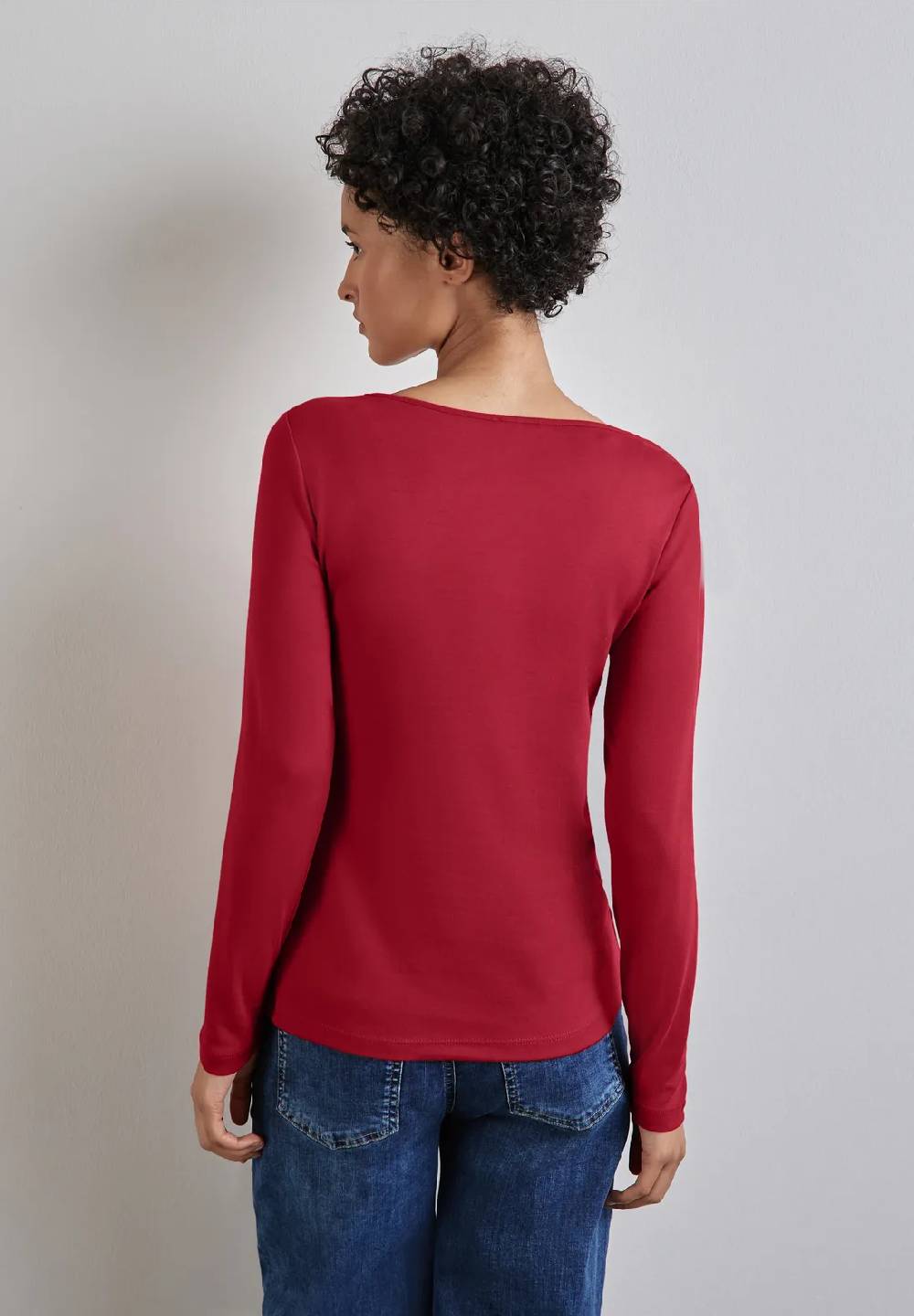 Street One Shirt mit U-Boot-Ausschnitt Kostenloser Versand