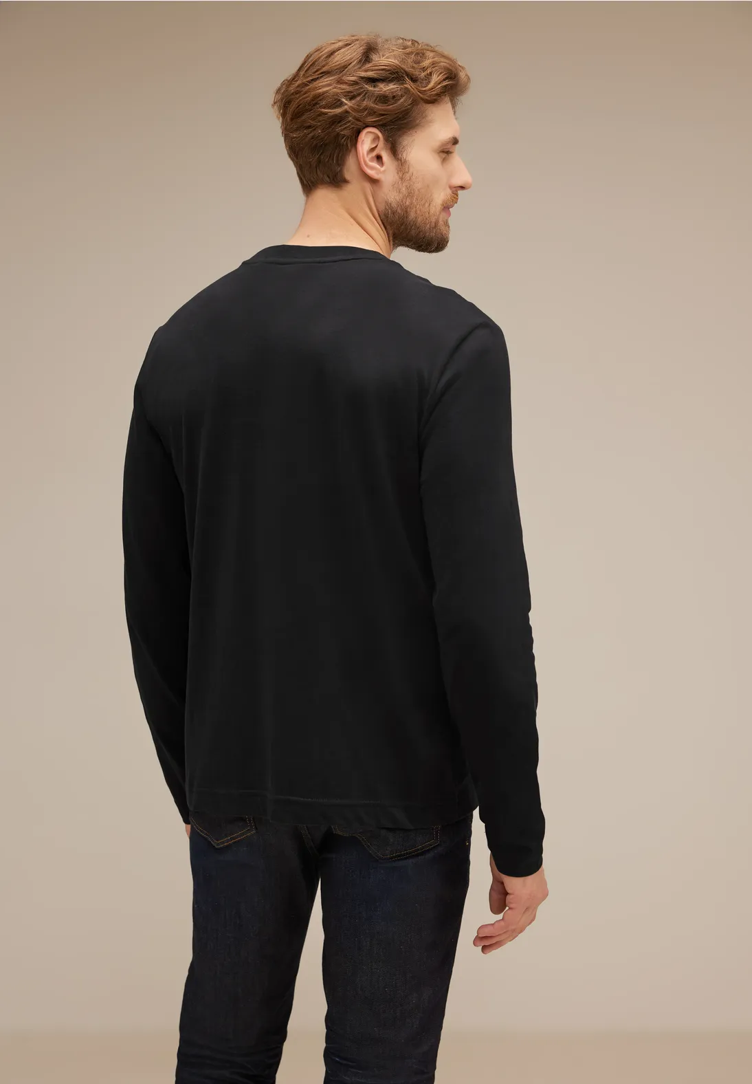 Street One Langarmshirt mit Print Begrenztes Angebot