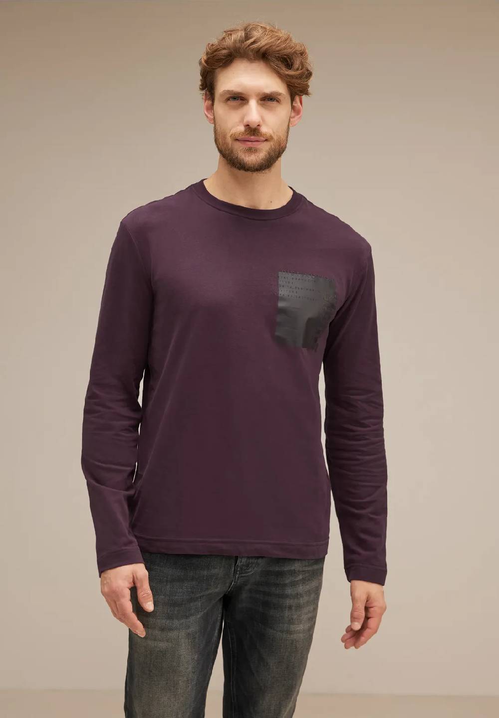 Street One Langarmshirt mit Print Online Shopping