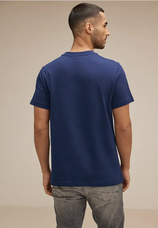 Street One Basic T-Shirt in Unifarbe Top Angebot