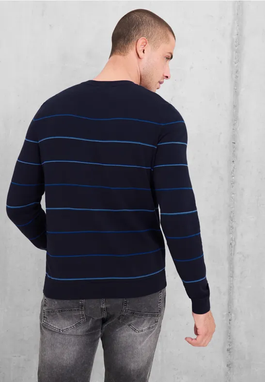 Street One Gestreifter Strickpullover Neueste Mode