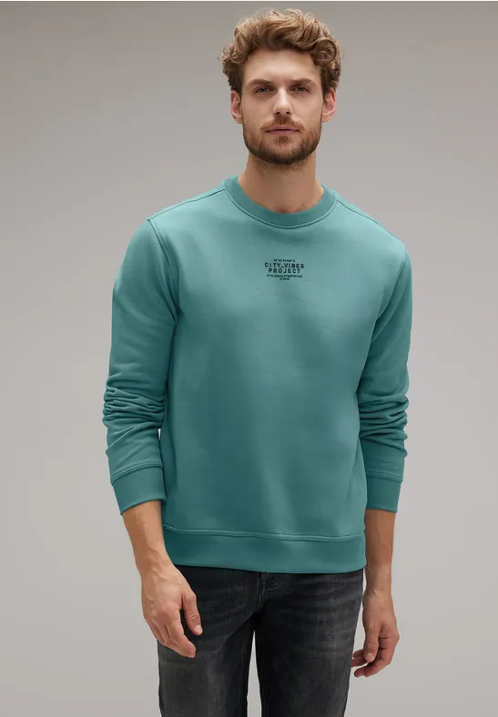 Street One Pullover mit Wording Neueste Stile