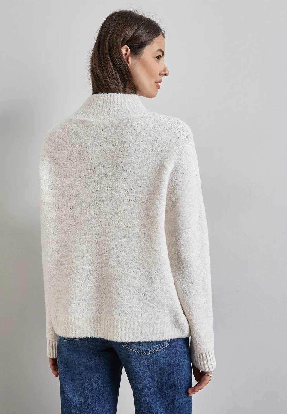 Street One Bouclé-Pullover Nur für heute