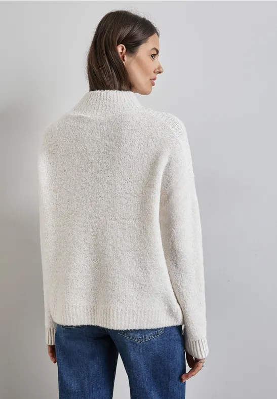 Street One Bouclé-Pullover Nur für heute