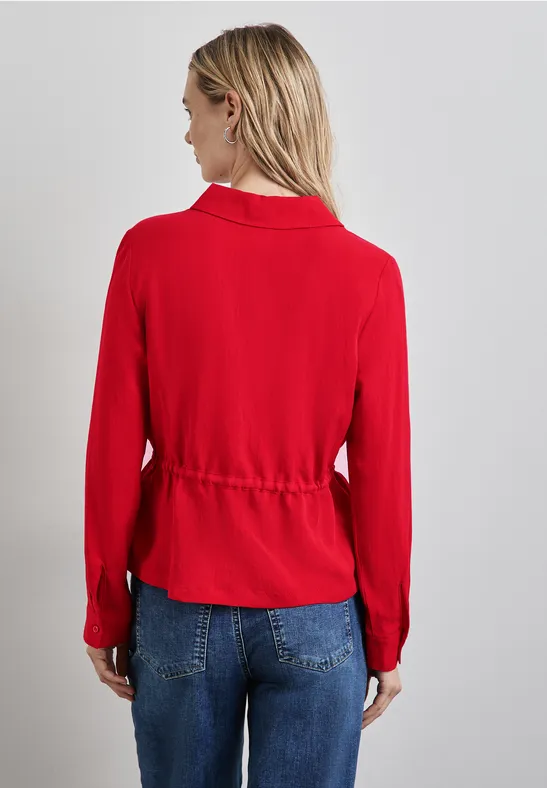Street One Bluse mit Tunnelzug Sonderangebot der Fabrik