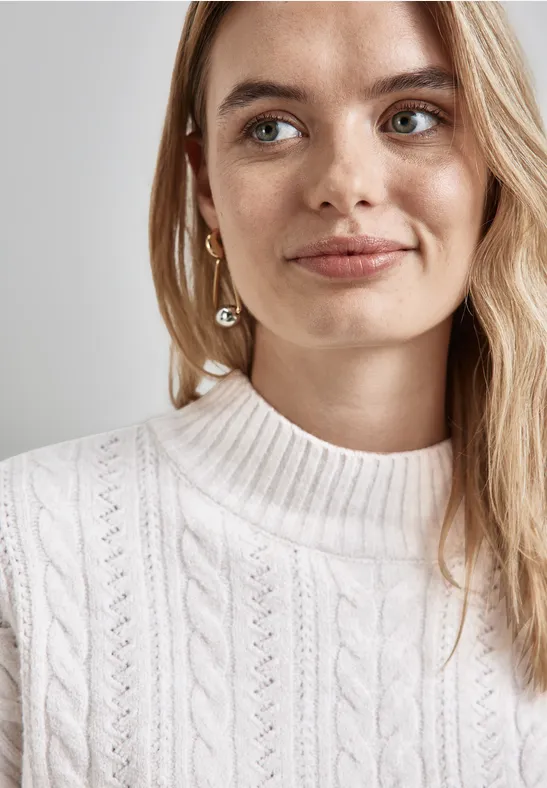 Street One Pullover mit Strickmuster Rabatte dieses Monats