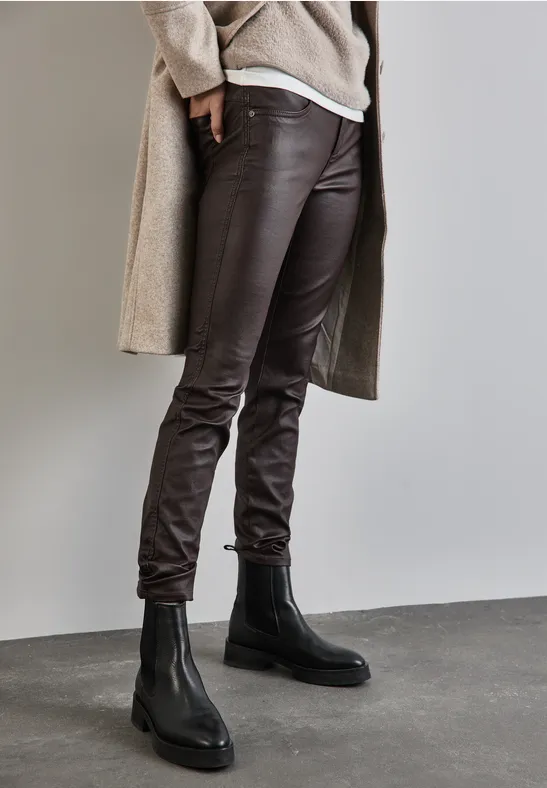 Street One Coating Hose im Slim Fit - Style YORK Günstig kaufen