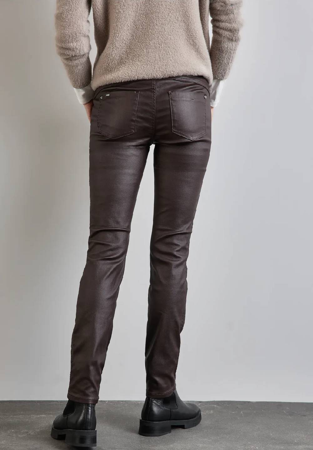 Street One Coating Hose im Slim Fit - Style YORK Günstig kaufen