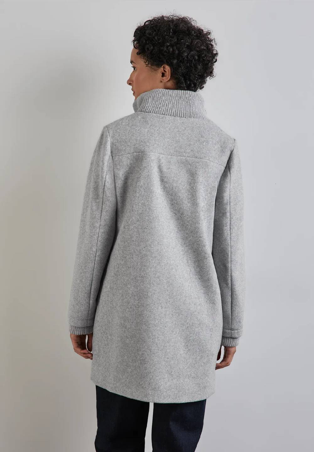 Street One Mantel mit Strickdetails Saisonschlussverkauf