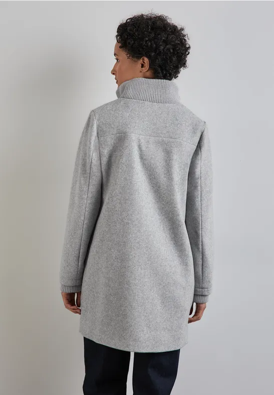 Street One Mantel mit Strickdetails Saisonschlussverkauf