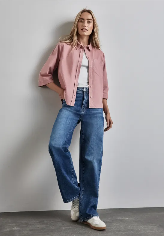 Street One Softe Cord-Bluse Muttertagsangebot