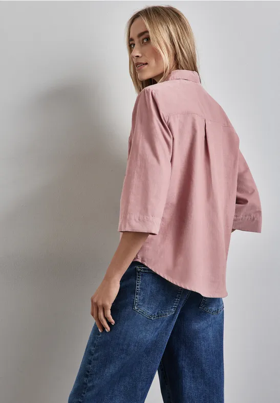 Street One Softe Cord-Bluse Muttertagsangebot
