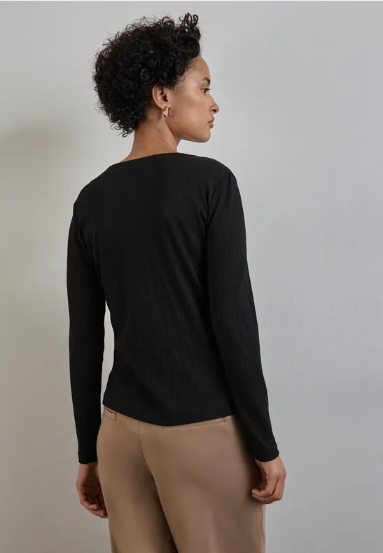 Street One Shirt mit Herzausschnitt Valentinstagsangebot
