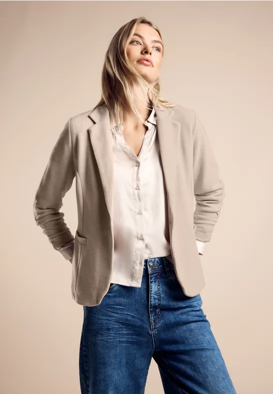 Street One Basic Blazer mit Raffungen Neuheiten