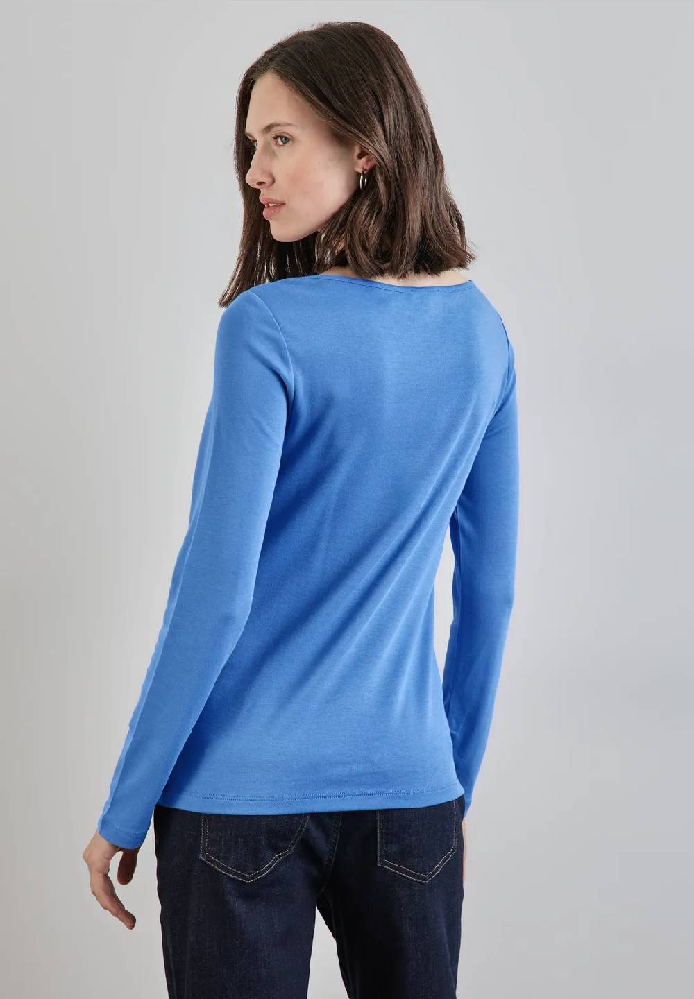 Street One Basic Langarmshirt - Style LANEA Riesige Ersparnisse