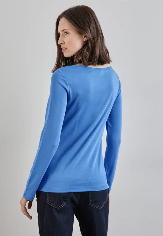 Street One Basic Langarmshirt - Style LANEA Riesige Ersparnisse