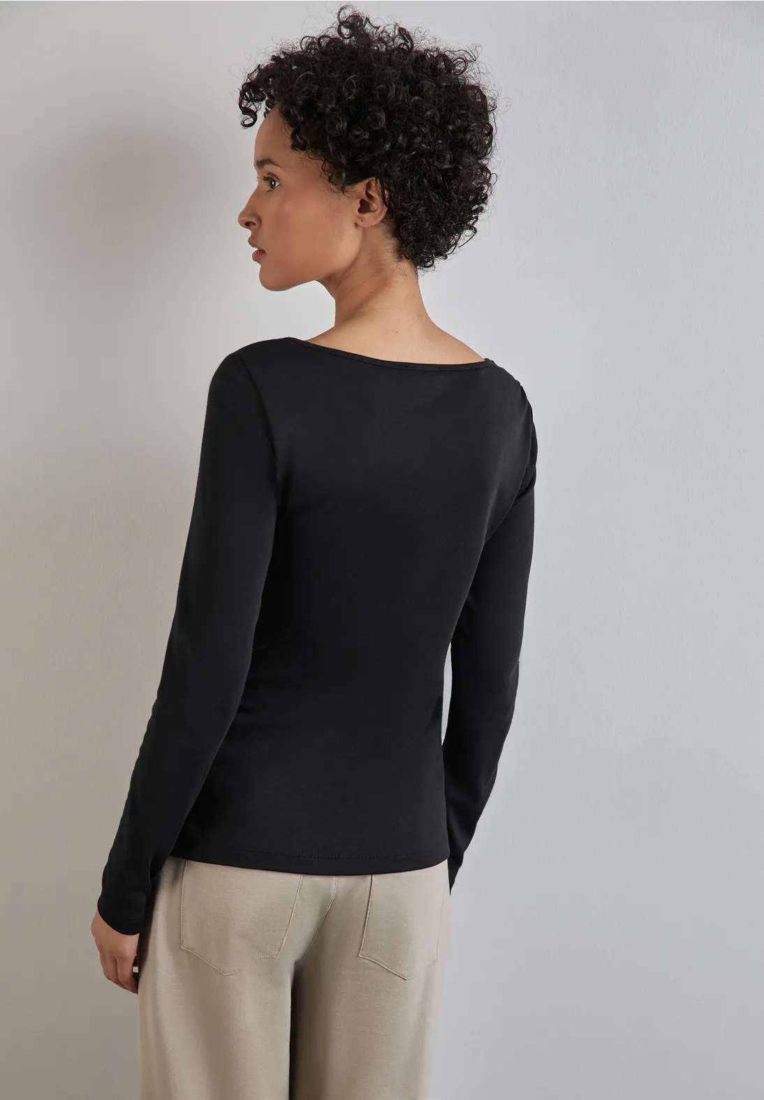 Street One Shirt mit U-Boot-Ausschnitt Wochenangebot