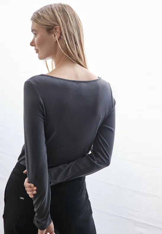 Street One Basic Langarmshirt - Style LANEA Begrenzte Freigabe