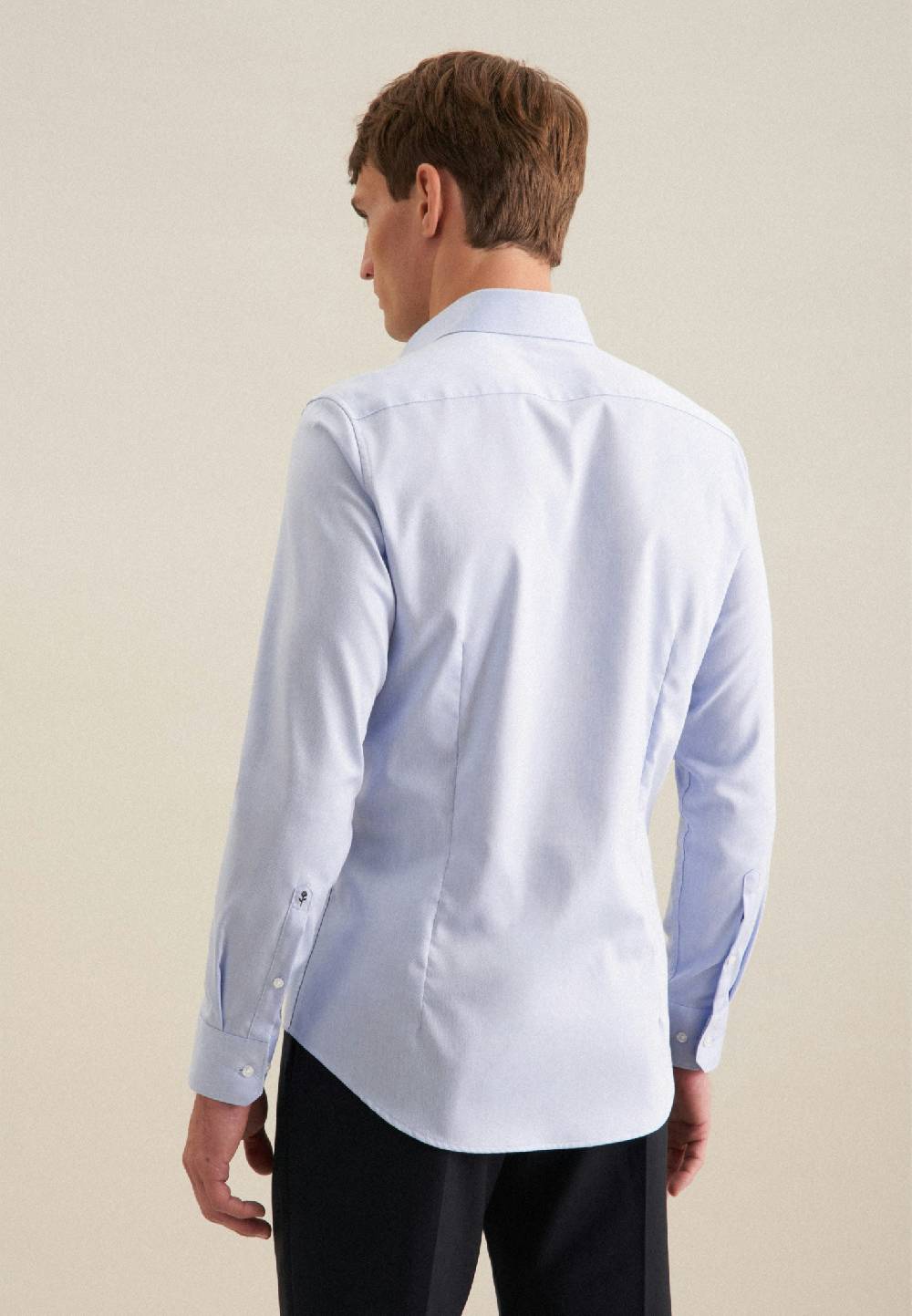 Studio Seidensticker Twill Business Hemd in Slim mit New Kent Tiefpreis