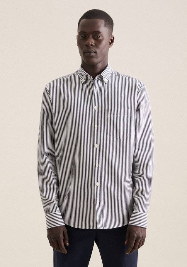 Studio Seidensticker Twill Casual Hemd in Regular mit Button-Down-Kragen Bis zu 60% Rabatt