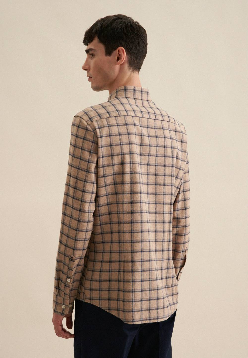 Studio Seidensticker Flanell Casual Hemd in Slim mit Button-Down-Kragen Bis zu 55% Rabatt