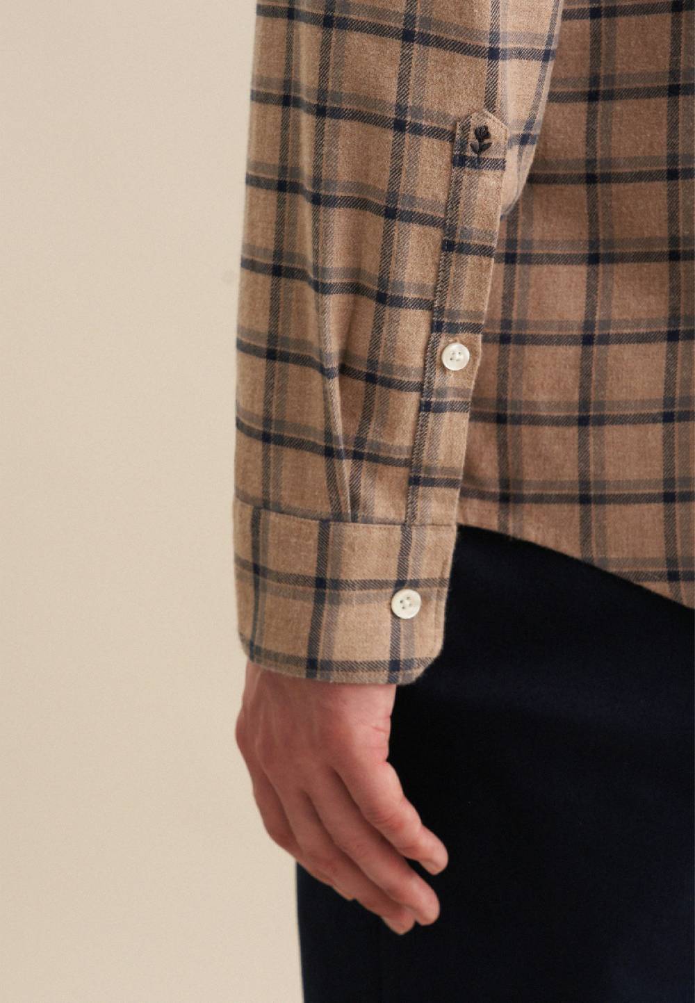 Studio Seidensticker Flanell Casual Hemd in Slim mit Button-Down-Kragen Bis zu 55% Rabatt