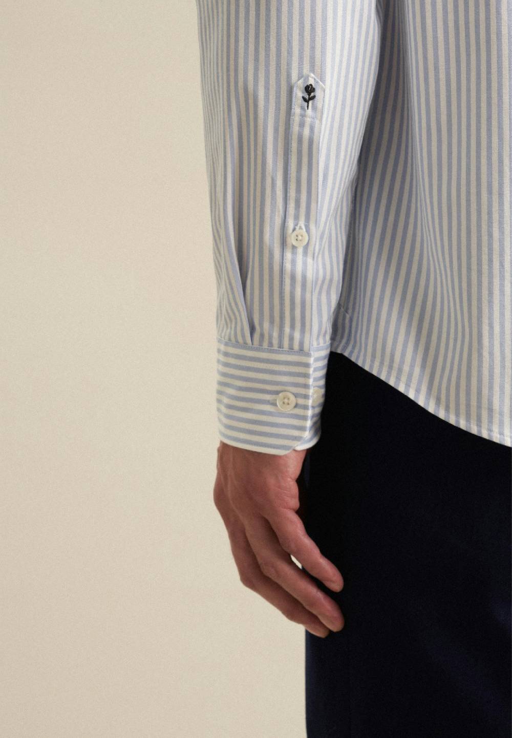 Studio Seidensticker Twill Casual Hemd in Regular mit Button-Down-Kragen Nur noch ein Tag übrig