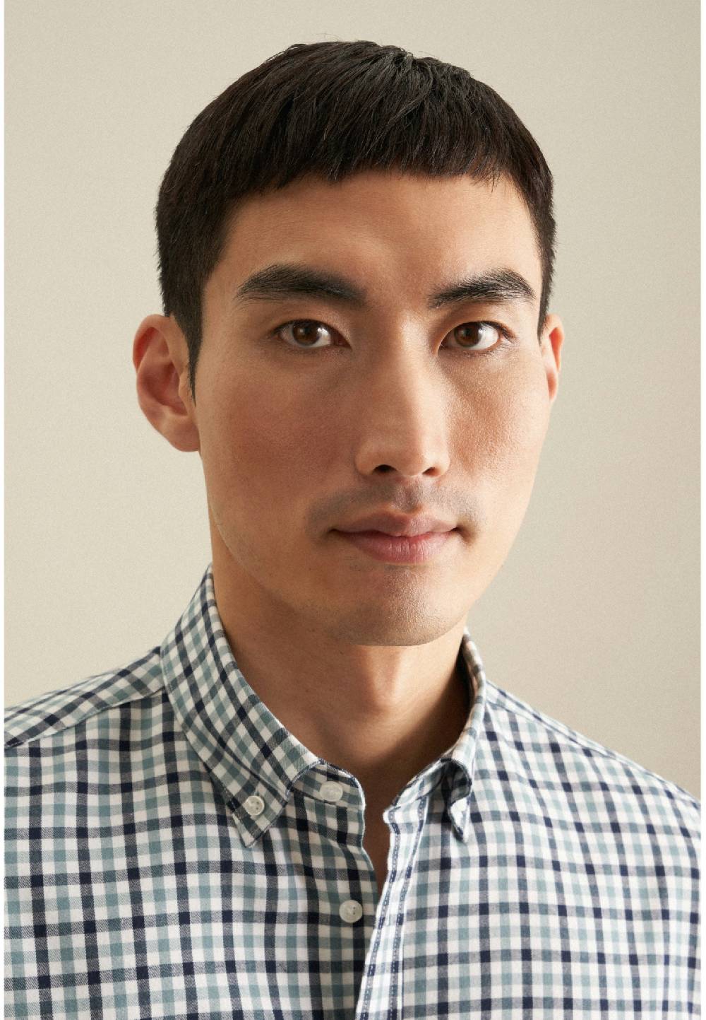 Studio Seidensticker Flanell Flanellhemd in Shaped mit Button-Down-Kragen Riesige Rabatte