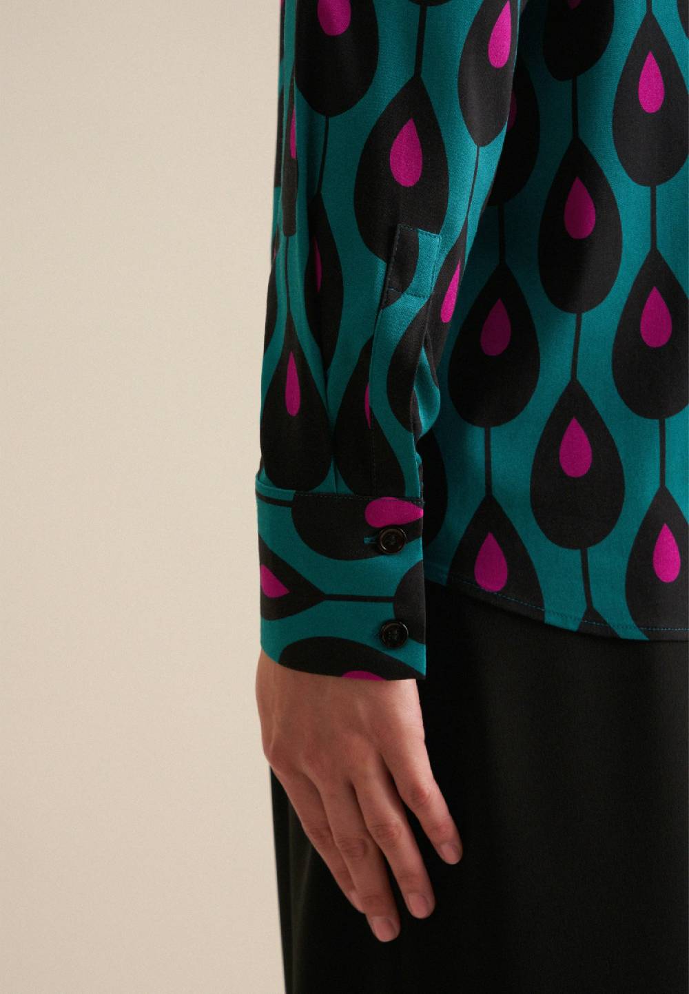 Studio Seidensticker Twill Hemdbluse Im Verkauf