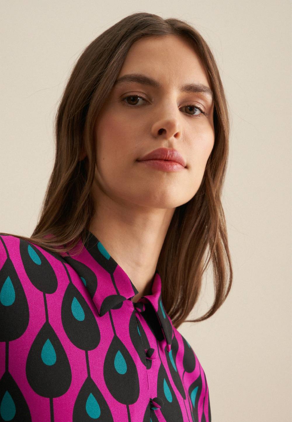 Studio Seidensticker Twill Midi Kleid Rabatte dieses Monats