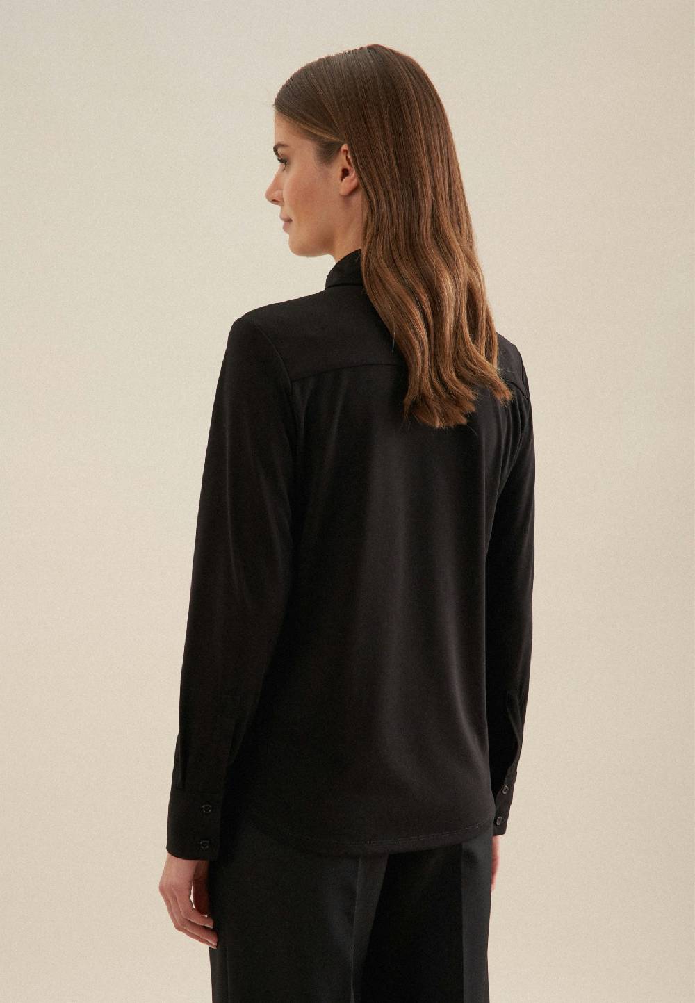 Studio Seidensticker Jersey Hemdbluse Kostenloser Versand