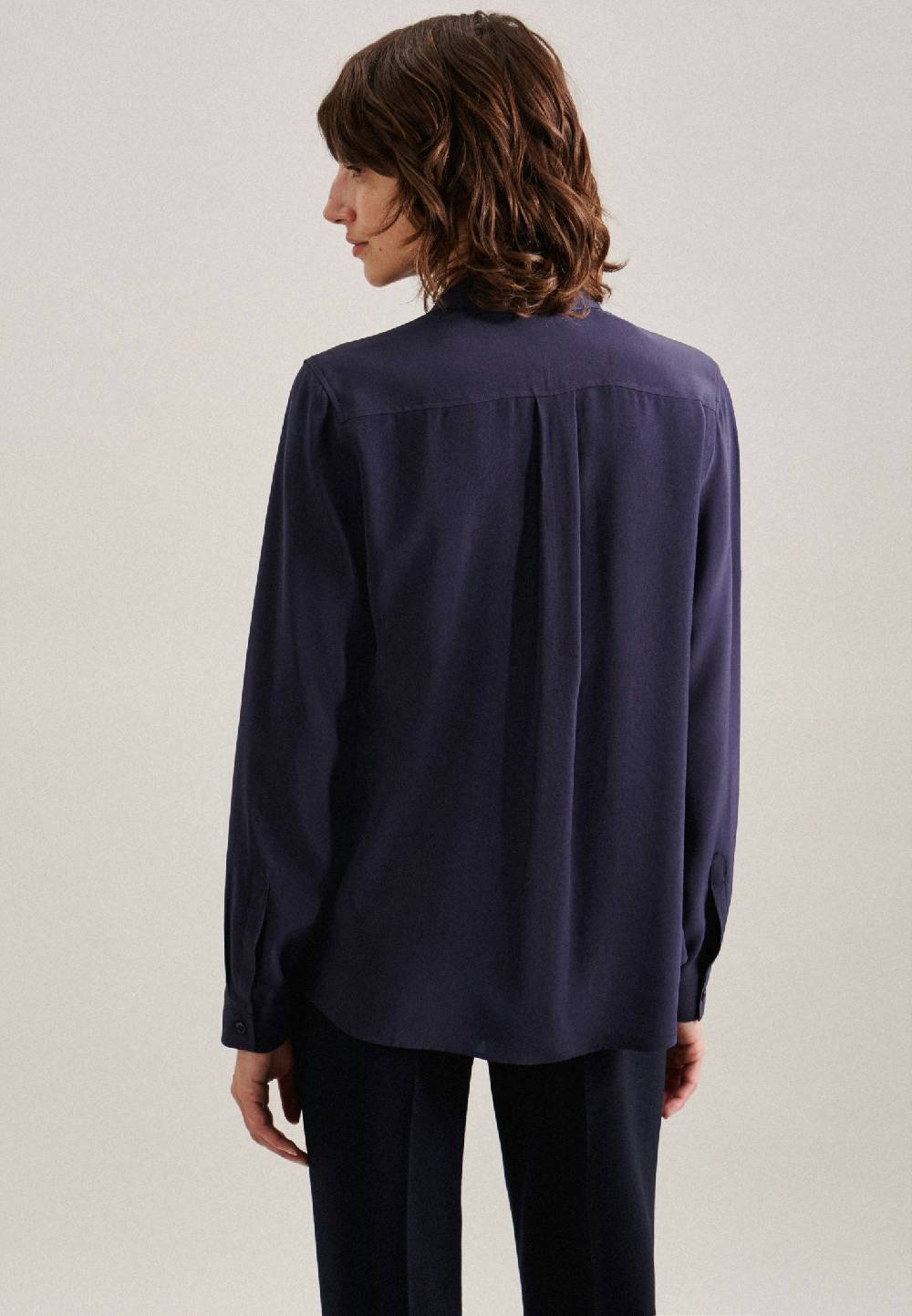 Studio Seidensticker Viskose Hemdbluse Sonderangebot
