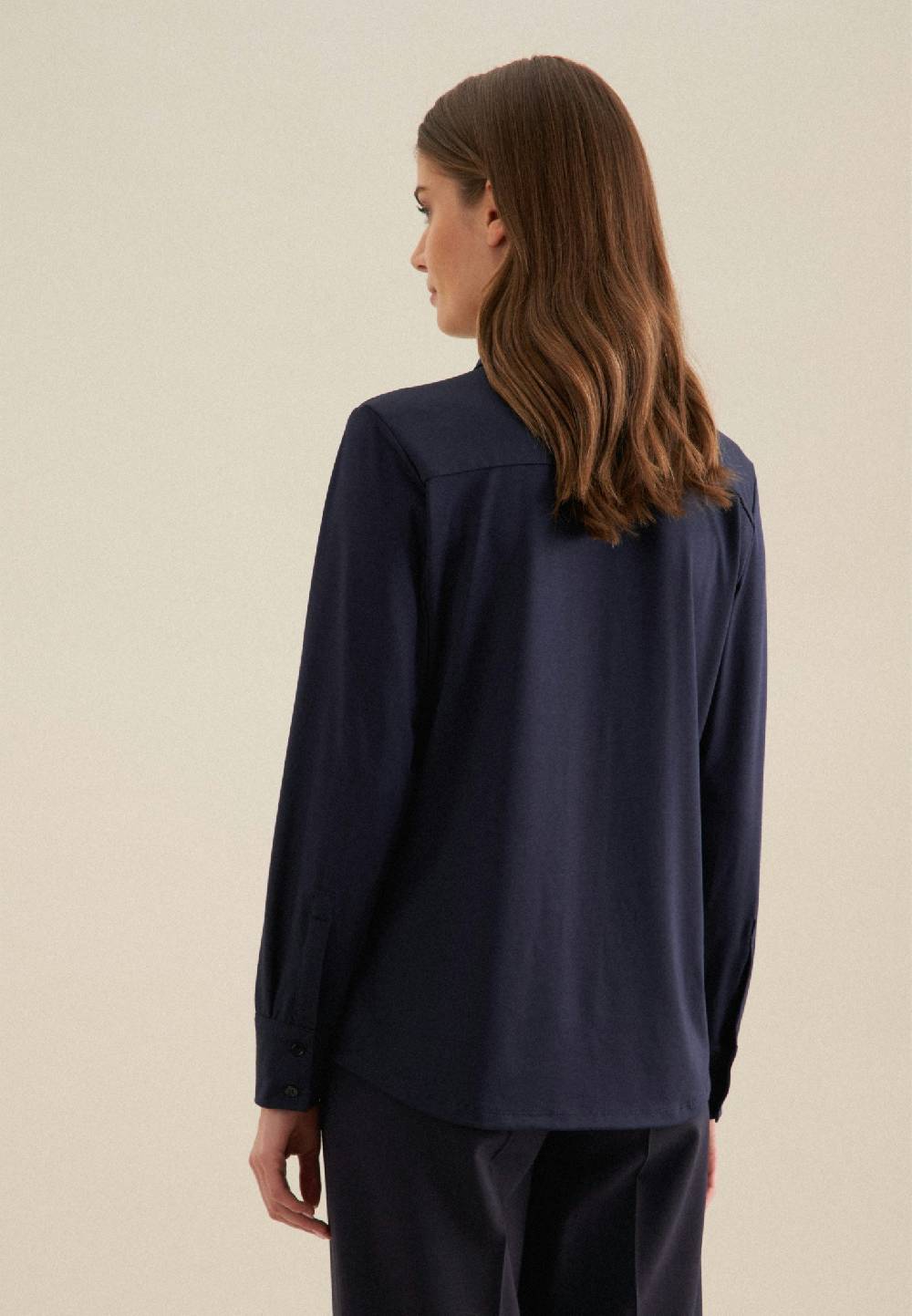 Studio Seidensticker Jersey Hemdbluse Versandkostenfrei