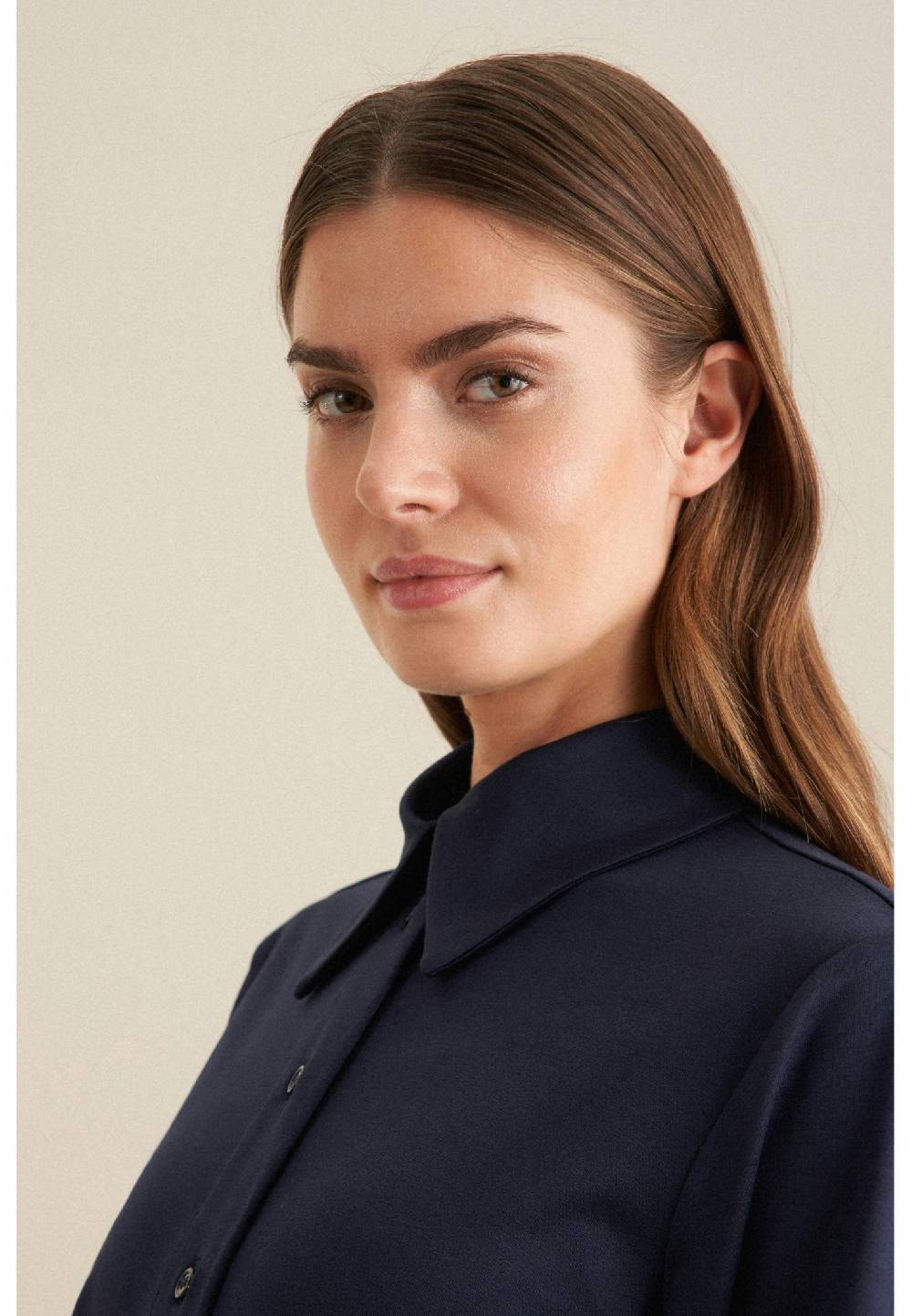 Studio Seidensticker Jersey Hemdbluse Versandkostenfrei
